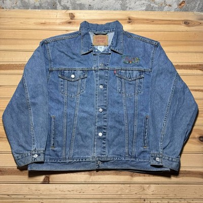 Vintage Y2K Levis Type III Island & Casino Relaxed Trucker Jacket 70507 0389 XXL