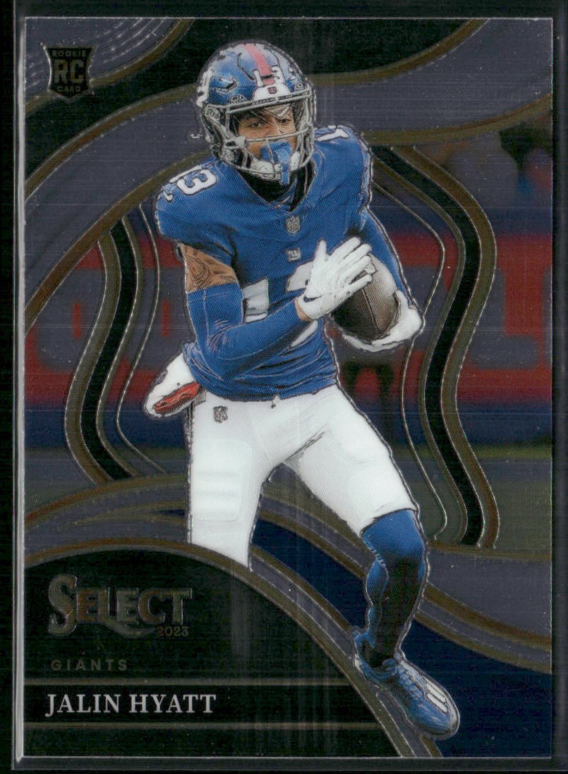 2023 Panini Select #263 Jalin Hyatt Silver Prizms Die Cuts