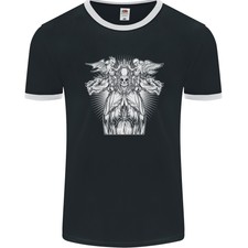 Engel Des Death Tag der Toten Totenkopf Dotd Herren Ringer Fotl