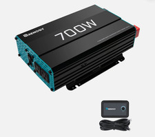 Renogy 700W Pure Sine Wave Solar Inverter 12V DC to 120V AC Factory Sealed