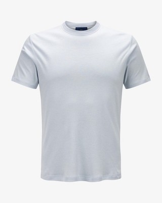 Paul & Shark Herren T-Shirt XL Eisblau 50% Baumwolle / 50% Lyocell NEU