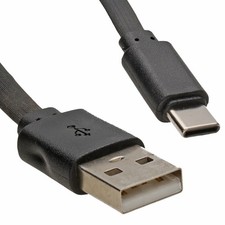 0.2m 20cm Short Flat Type C USB 3.1 Sync & Charge Mobile Phone/Laptop Cable