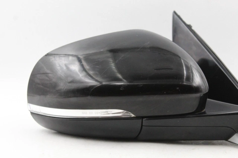 Espelho de porta preto lateral direito do passageiro compatível com 2010-2015 JAGUAR XF OEM #41189 - Imagem 2 de 4