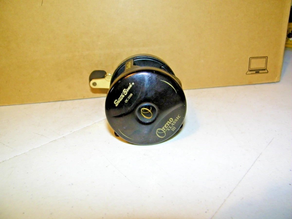 Moulinet Vintage South Bend Oreno N°1000 - Niveau Anti-cils Arrière - USA