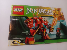 LEGO Ninjago 70500 Kai's Fire Motorbike Instruction Manual Only No Bricks