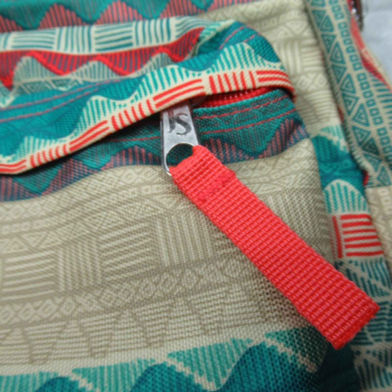 JanSport Backpack Unisex Aqua Aztec Southwestern Tribal Native School Superbreak image 7