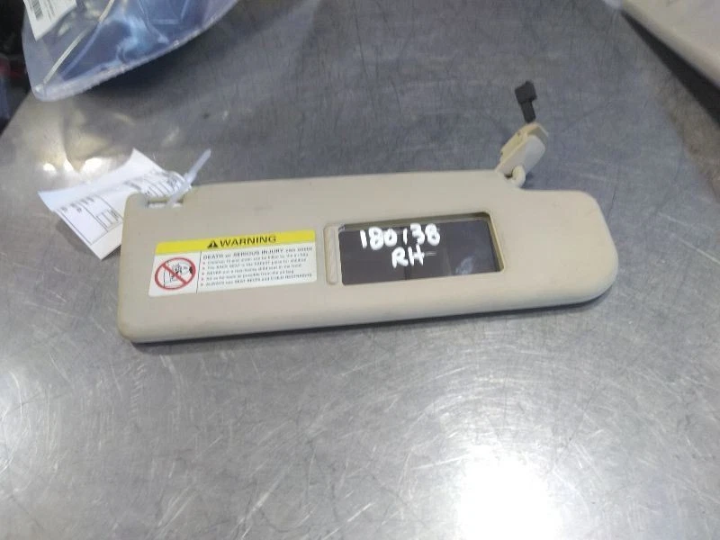 Passenger Sun Visor VIN E 8th Digit Includes City Fits 00-11 GOLF 122408 - Image 2 of 4