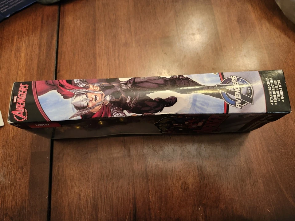 Titan Hero Series Thor 12 pol. Boneco de ação da Marvel Avengers... (novo na caixa) - Imagem 3 de 4