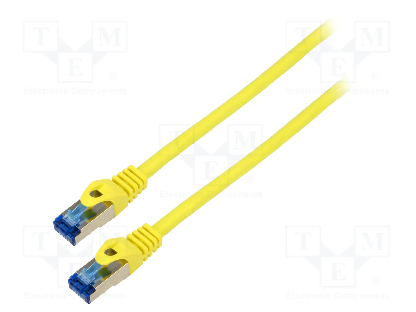 Cable de red Lanberg PCF6A-10CC Cat6a S/FTP 1 m Amarillo - Imagen 2