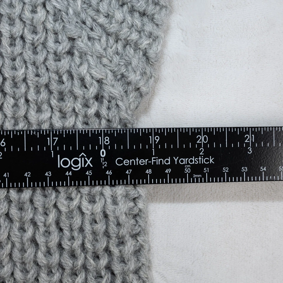 Smythe x Augden Alpaca Knit Wool Turtleneck Sweater Vest Medium - Image 3 of 4