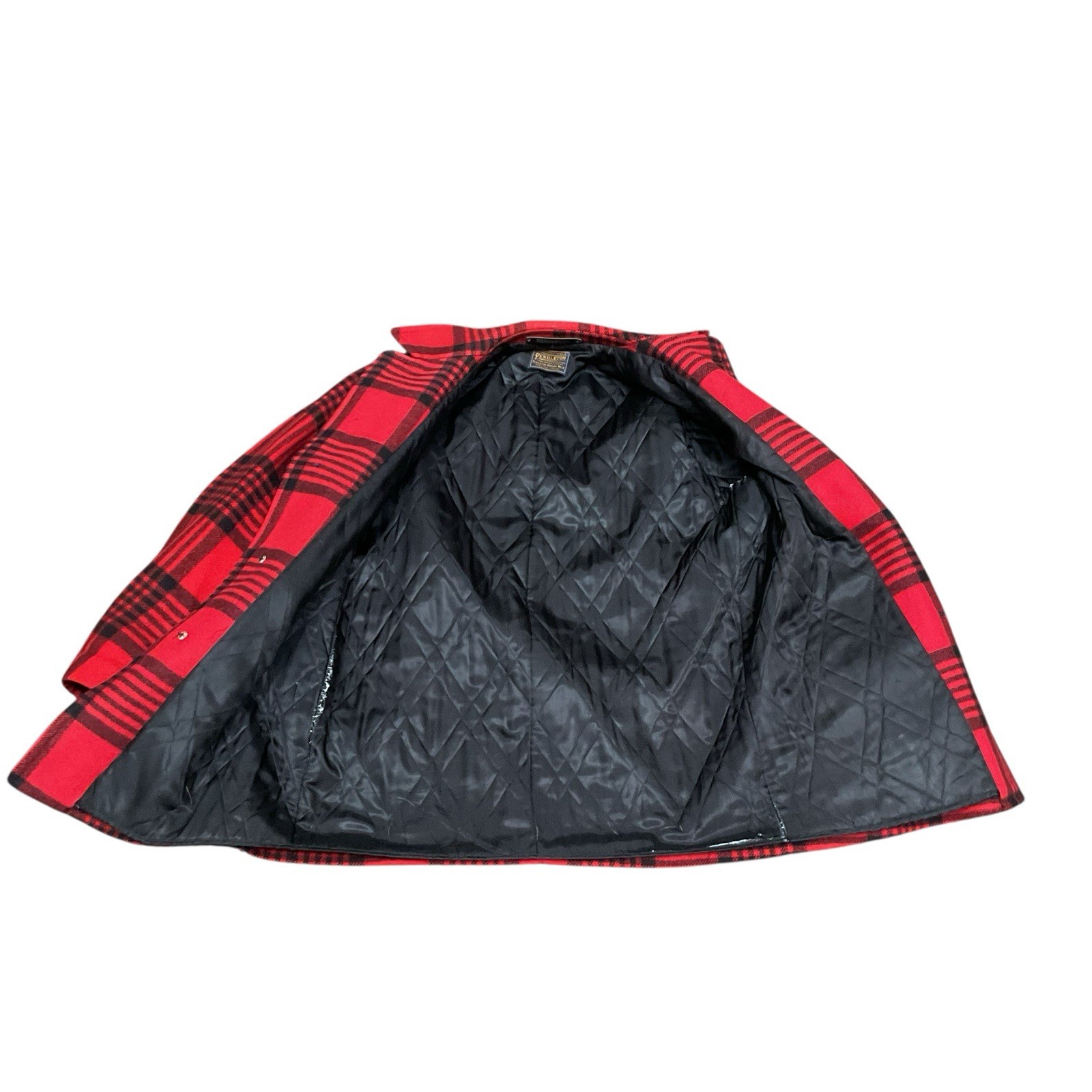 Vintage Pendleton Wool Jacket Car Coat Buffalo Pl… - image 3