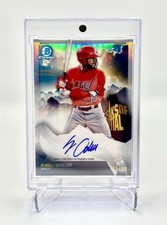 2018 Bowman Chrome Jo Adell Peaks Of Potential AUTO Refractor #/99 - MINT