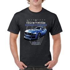 25 Ford Mustang Dark Horse T-shirt 500 HP American Muscle Car V8 GT Men's Tee