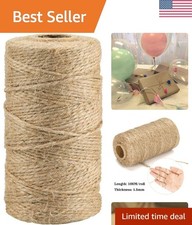328 Feet Natural Jute Twine Best Arts Crafts Gift Twine Christmas Twines Dura...