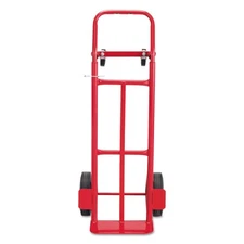 Safco 4086R 500 - 600 lbs. Capacity Two-Way Convertible Hand Truck - Red New