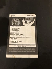 SNES game genie Code Update Book Vol 3 No 2