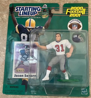 Jason Sehorn 2000/2001 Starting Lineup  New York Giants Figure