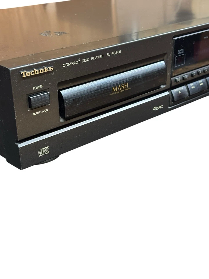 CD Player Technics SL-PG300 MASH 4DAC – Testado Funcionando - Imagem 2 de 4