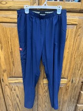Dickies Women s Scrub Pants Navy Blue Size XL