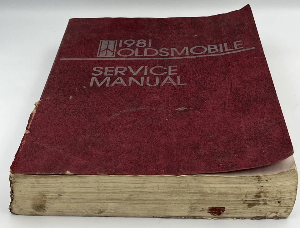 Oldsmobile 1981 manual de servicio Cutlass 88 98 Toronado vintage Foto 4 de 4