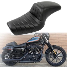 Driver Passenger Step Up Seat For Harley Sportster XL 883 1200 3.3-4.5 GAL 04-23