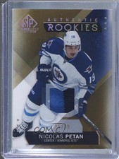 2015-16 SP Game-Used Spectrum Gold Prime Jersey 21/99 Nicolas Petan #150 ti8