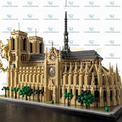 2025 St. Notre Dame de Paris Bausteine Modell Architektur
