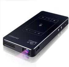 WT50 Mini Projector with Wifi and Bluetooth, 1080P DLP Portable Movie Projector