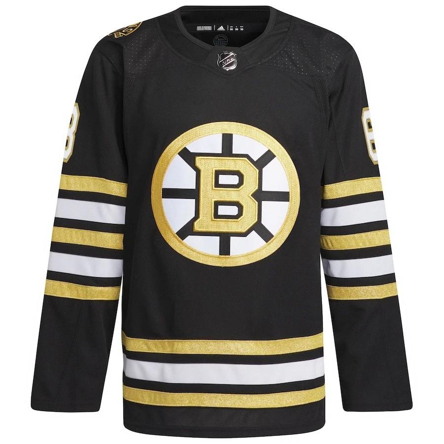 Camiseta Brad Marchand Boston Bruins Adidas Alternate Primegreen Auténtica NHL 44 Foto 3 de 3