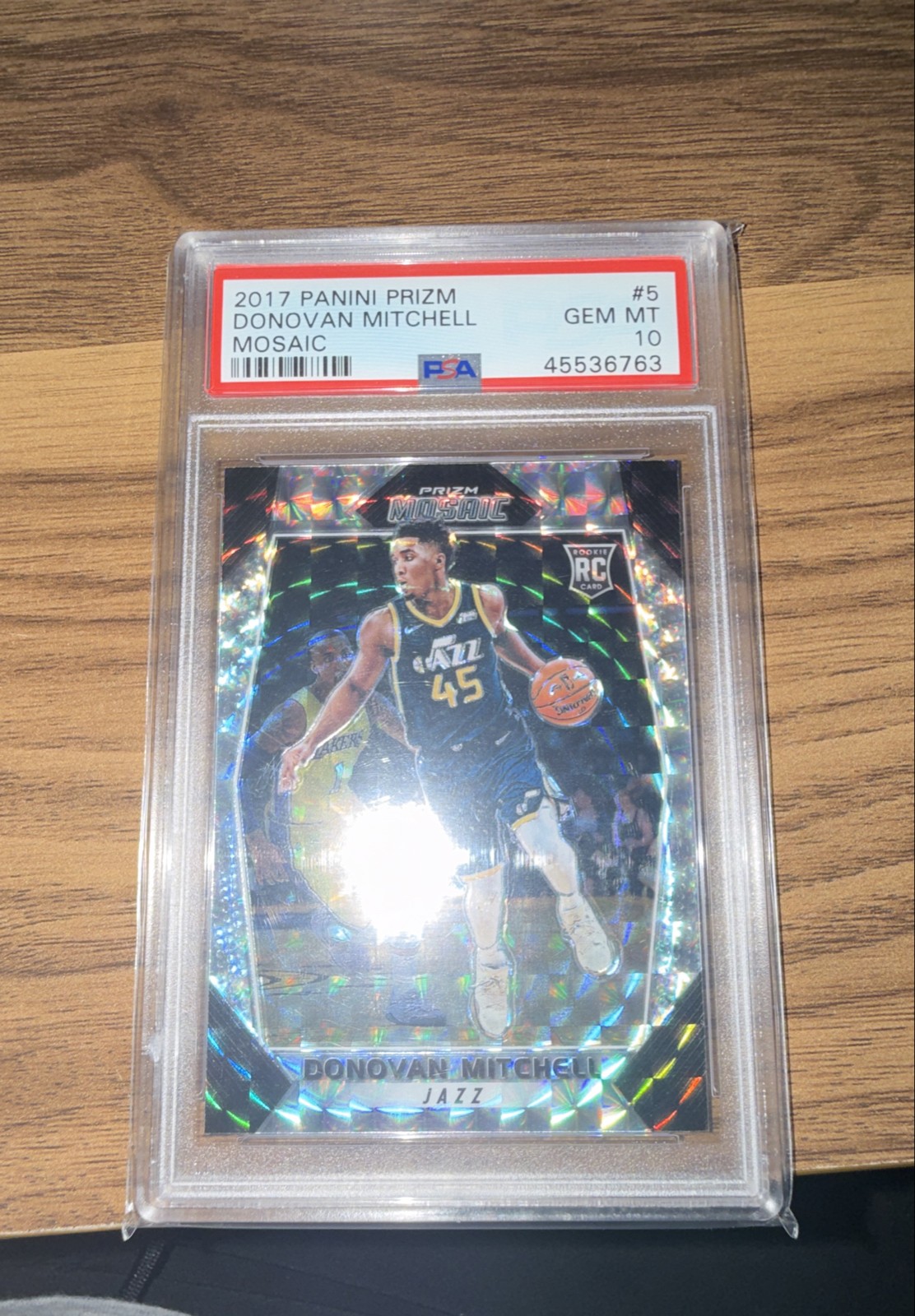 2017-18 Panini Prizm Mosaic - Donovan Mitchell #5 (RC)