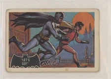 1966 A&BC Batman Black Bat Batman Robin Let's Go! #28 0a4f