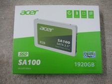 Acer 2 Terabyte ( 1.92GB ) hard drive, SA100 Sata 2.5" Solid State Drive