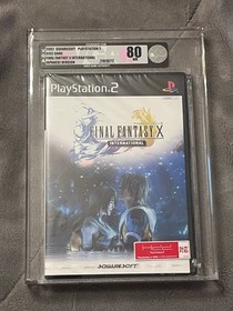 PS2 Playstation 2 Final Fantasy X International Brand New Sealed Graded VGA 80