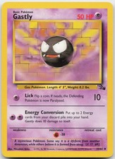 Gastly 33/62 Uncommon Fossil Pokemon Unlimited Lightly Played on eBay