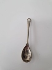 Vintage EPNS Silver Plate  Salt / Mustard Spoon 8cm Long