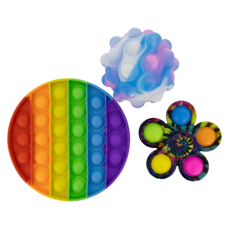 Bitmore Fidget Toy Pack of 3 Sensory Stress Toys Age 3+