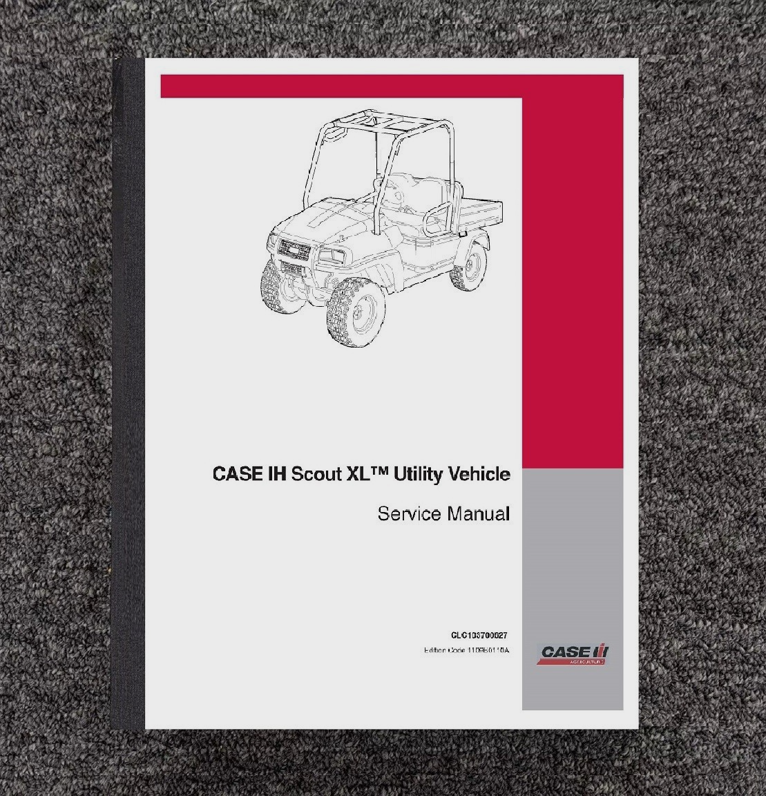 SIDE BY SIDE SERVICE SHOP REPAIR MANUAL FITS CASE IH SCOUT XL GAS