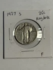 1927-S  Fine-VF   Standing Liberty Quarter   Key Date  Low Mintage