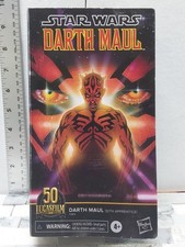 STAR WARS The Black Series DARTH MAUL 6 FIGURE Lucasfilm 50th