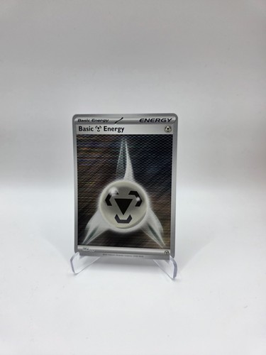 Pokémon TCG Metal Energy Foil Holo – Black Bolt & White Flare Promo – NM/M