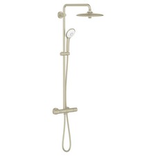 Grohe 26128EN2 260 CoolTouch Thermostatic Shower System 1.75 GPM -Brushed Nickel