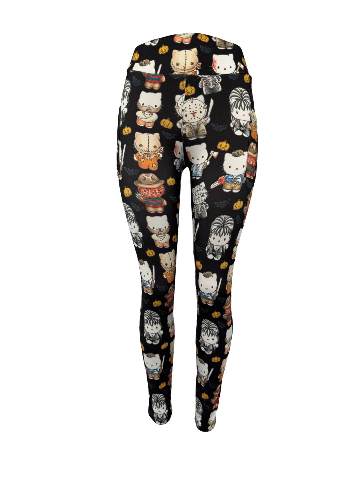 Halloween Horror Hello Kitty Leggings