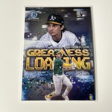 2025 Bowman - Greatness Loading Jacob Wilson #GL-16 (RC) Athletics