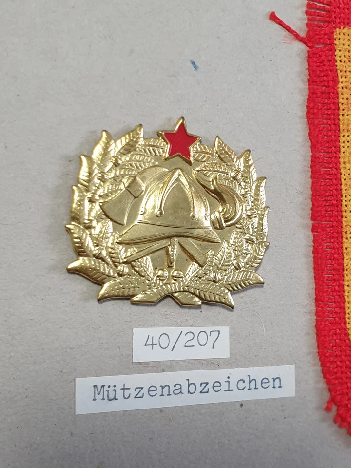 EX Jugoslawien Feuerwehr Fire Brigade Patch Mützenabzeichen Mali Losinj Badge - Bild 2 von 4