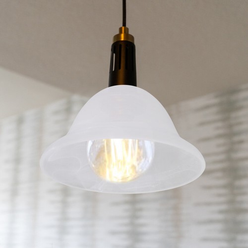 Drum Lampshade Glass mode Bell Lamp Shade Vintage Glass Light Shade