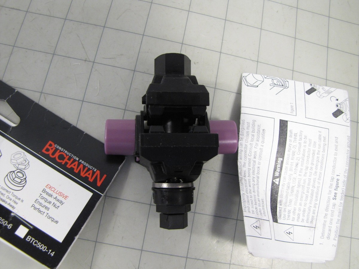 BTAP BTC4/0-10 Buchanan Insulation Piercing Tap Connector NEW | eBay