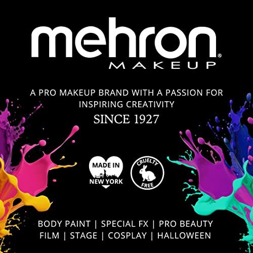 Mehron Makeup Paradise Makeup AQ Face & Body Paint | Assorted Colors , Sizes - Picture 48 of 187