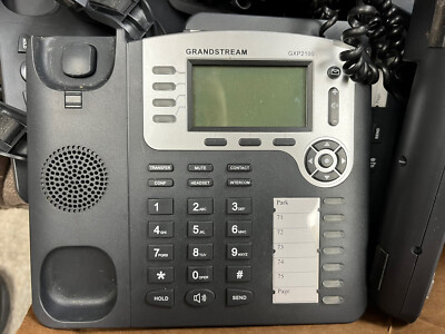 Grandstream GXP2100  Enterprise VoIP PoE capable Telephone!!! Lot Of 5 Phones