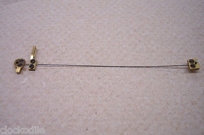 UNIT 10B SCHATZ 1000 DAY ANNIVERSARY CLOCK #54 SUSPENSION SPRING WIRE UNIT 400 -