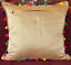 thumbnail 7 - Hand Crafted Silk Recycled Embroidered Patchwork 24&#034; Pillow Cover from India